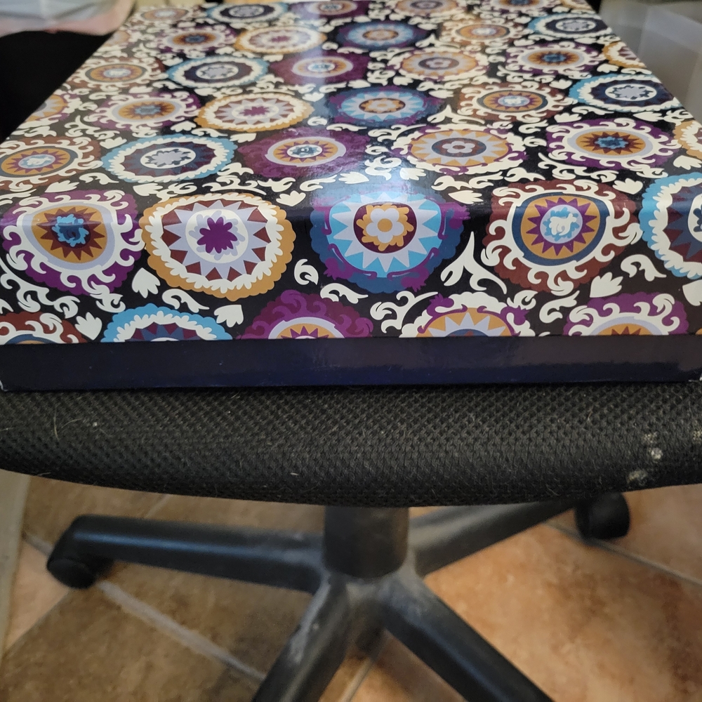 Colorful Geometric Medallion Tote or Fabric Panel - Picture 3 of 8